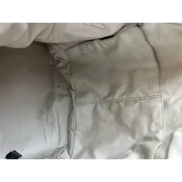 *Flawed Fossil Multicolor Geo Dot Print Coated Satchel Tote Bag Zip Top w/ Strap - Picture 14 of 16